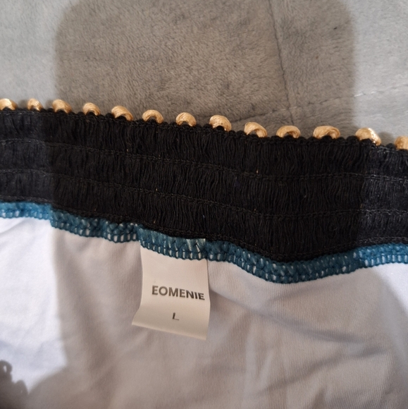 NWOT High Waist Bikini Bottom Teal - Picture 3 of 5